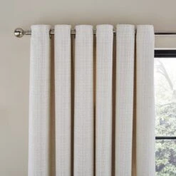 Cashton Chenille Heavyweight Eyelet Curtains -Curtain Series 30938163