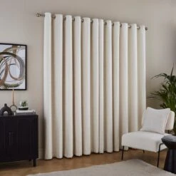 Cashton Chenille Heavyweight Eyelet Curtains -Curtain Series 30938163 alt03