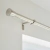 Trumpet Extendable Metal Curtain Pole