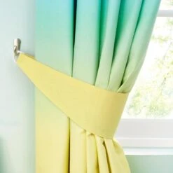 Bright Rainbow Ombre Blackout Eyelet Curtains -Curtain Series 30957214 alt03