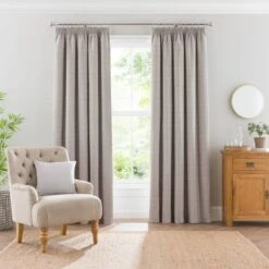 Elmore Blackout Pencil Pleat Curtains -Curtain Series 30958482 alt01