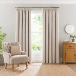 Elmore Blackout Pencil Pleat Curtains -Curtain Series 30958561 alt01