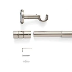 Cylinder Extendable Metal Eyelet Curtain Pole -Curtain Series 30958576 alt02