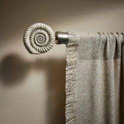 Ammonite Extendable Metal Eyelet Curtain Pole​ -Curtain Series 30961059