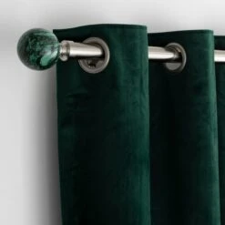 Malachite Ball Extendable Metal Eyelet Curtain Pole​ -Curtain Series 30961311