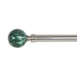 Malachite Ball Extendable Metal Eyelet Curtain Pole​ -Curtain Series 30961311 alt01