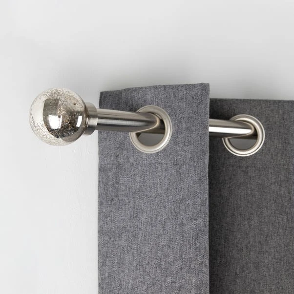 Mercury Extendable Metal Eyelet Curtain Pole 7 Mercury Extendable Metal Eyelet Curtain Pole - Image 5