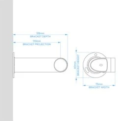 Room Darkening Extendable Metal Eyelet Curtain Pole -Curtain Series 30964159 alt08