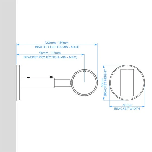 Atlanta Acrylic Curtain Pole With Rings 11 Atlanta Acrylic Curtain Pole With Rings - Image 9